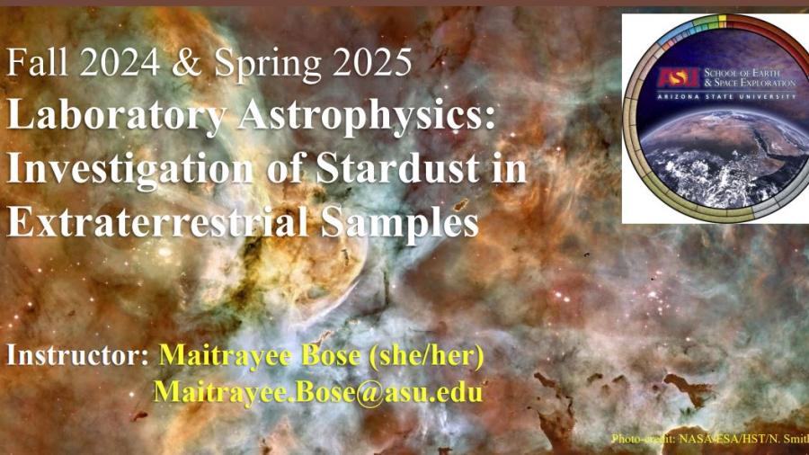 Presentation Slide for the astrophysics research experience for fall 2024 and spring 2025